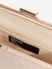 Friends Like These Natural Raffia Occasion Clutch Bag - Image 6 of 7