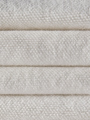 The Set White Set of 4 Popcorn Texture Towels - Image 5 of 5