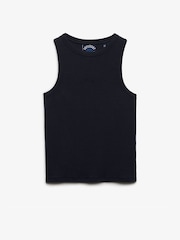 Superdry Navy Essential Logo Racer Vest - Image 1 of 3