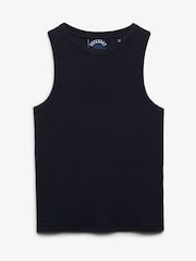Superdry Navy Essential Logo Racer Vest - Image 2 of 3