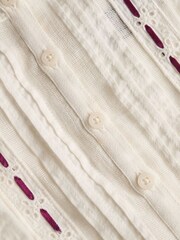 Superdry White Lace Cami Top - Image 10 of 10