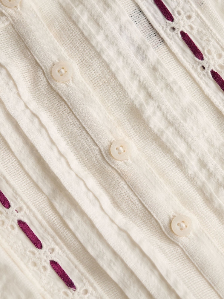 ホワイト - Superdry レース キャミトップス - 画像 3 / 3