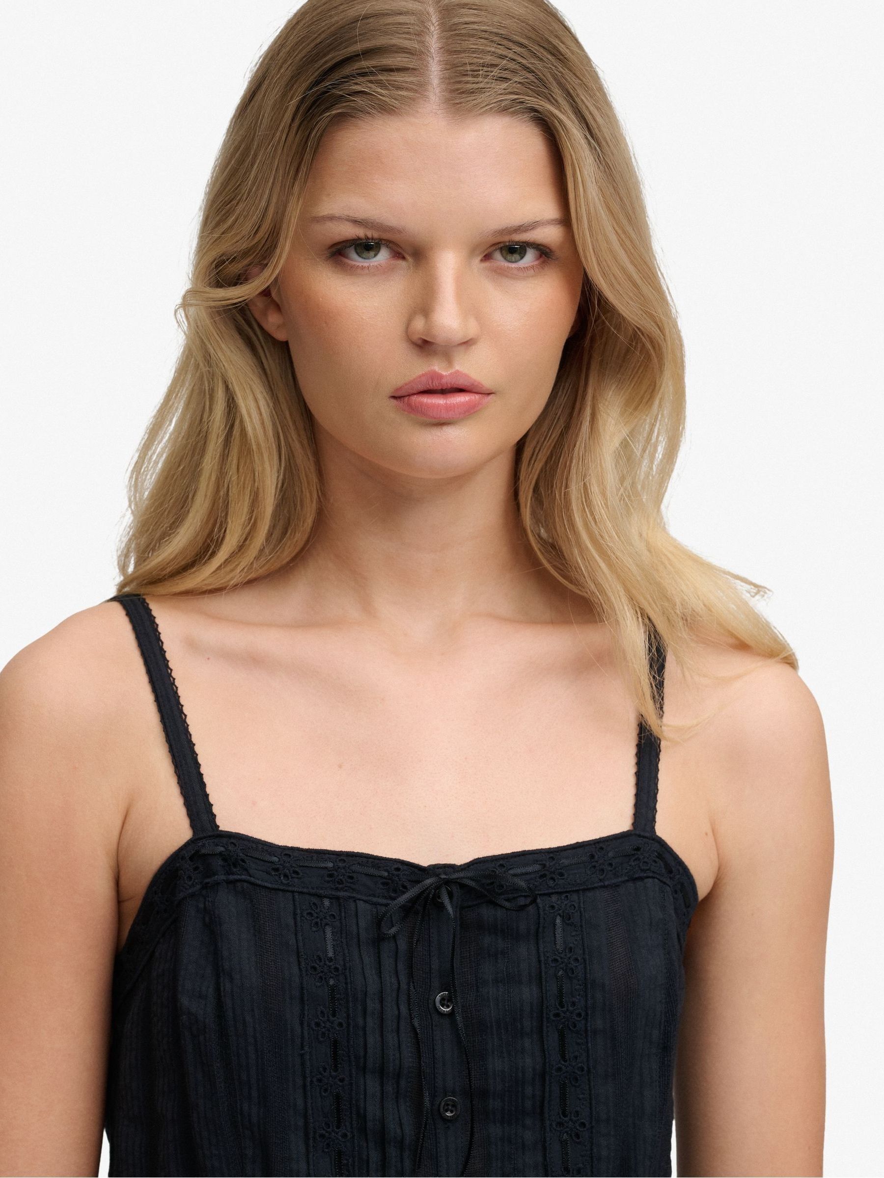 トップス draw drawers Lace 2way Tops NAVY Y05143s5.jpg