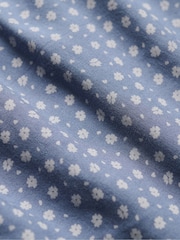 ブルー - Superdry Short Sleeves 1/2 Button Woven Top - 画像 2 / 2