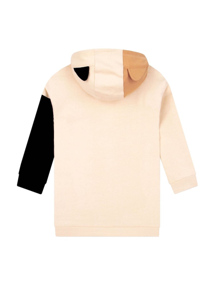 Character Cream Squishmallows Cam The Cat Longline Hoodie 3D Ears - Image 2 of 12