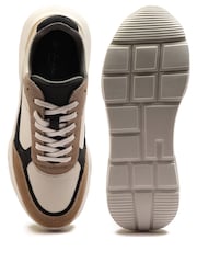 Off The Hook White Roxy Casual Lace-Up Leather Trainers - Image 6 of 6