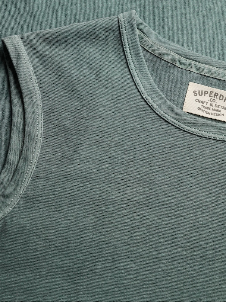 Superdry Green Classic Tank - Image 7 of 7