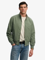 Superdry Green Classic Harrington Jacket - Image 1 of 7