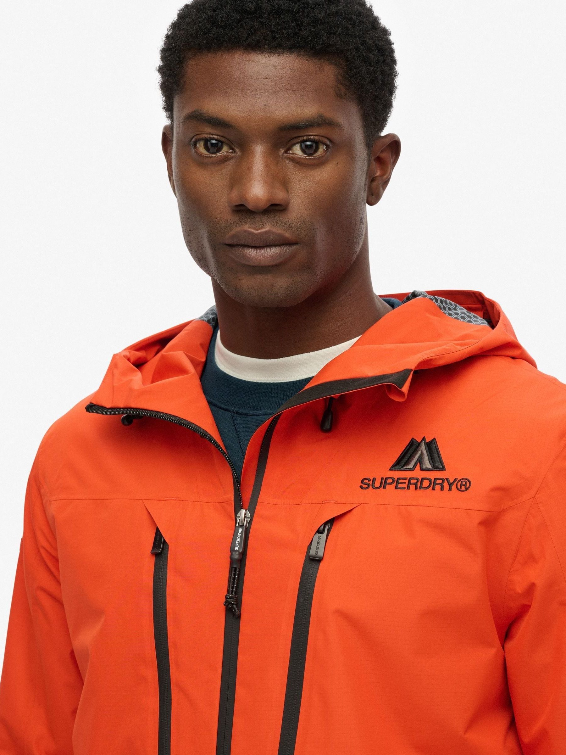 Buy Superdry Orange Waterproof Jacket from the Next UK online shop