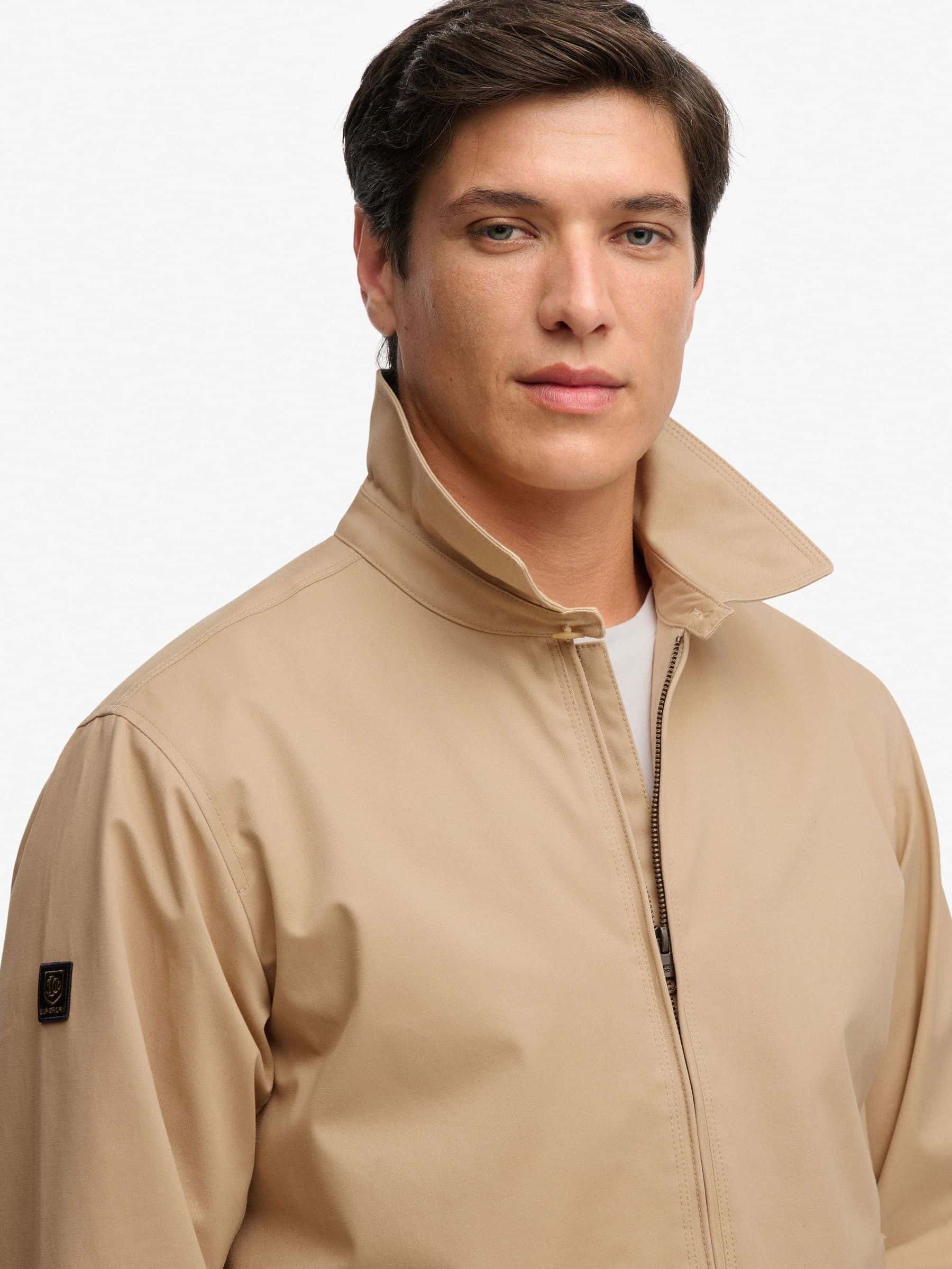 Buy Superdry Brown Collared Harrington Jacket from Next USA