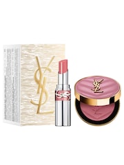 Yves Saint Laurent Make Me Blush Powder and Loveshine Gift Set in 44 Nude Lavalliere - Image 1 of 4