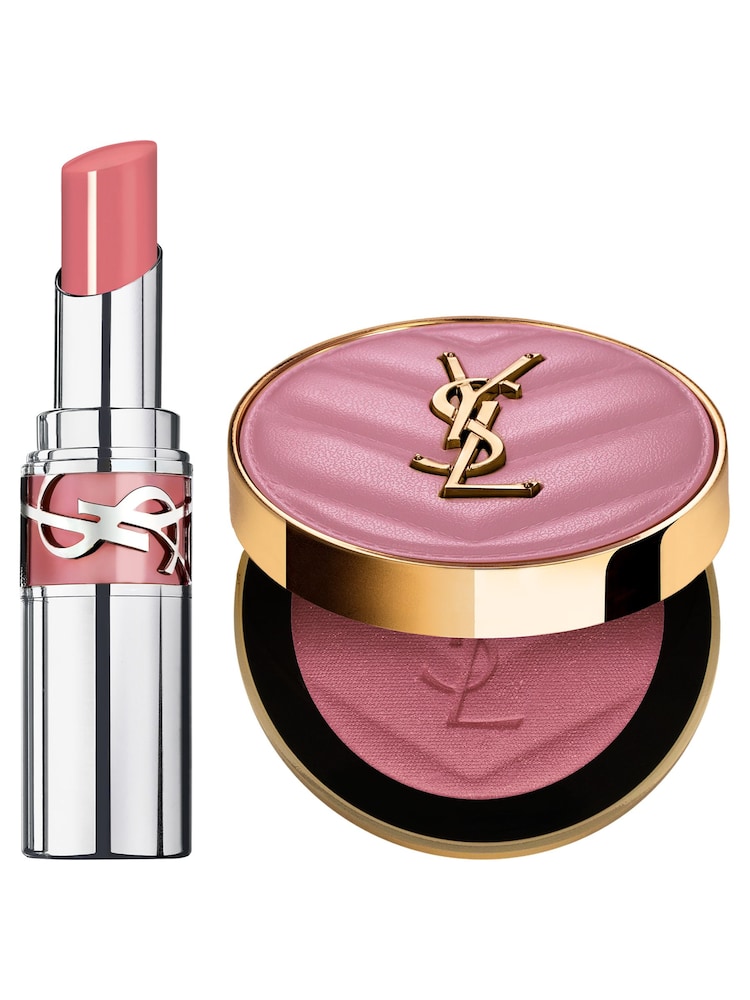 Yves Saint Laurent Make Me Blush Powder and Loveshine Gift Set in 44 Nude Lavalliere - Image 2 of 4