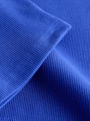 Cobalt Blue Ribbed Frill Vest (3mths-7yrs) - Image 4 of 7