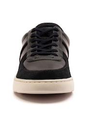 Off The Hook Blue Doods Suede Leather Trainers Lace-Up Shoes - Image 4 of 6