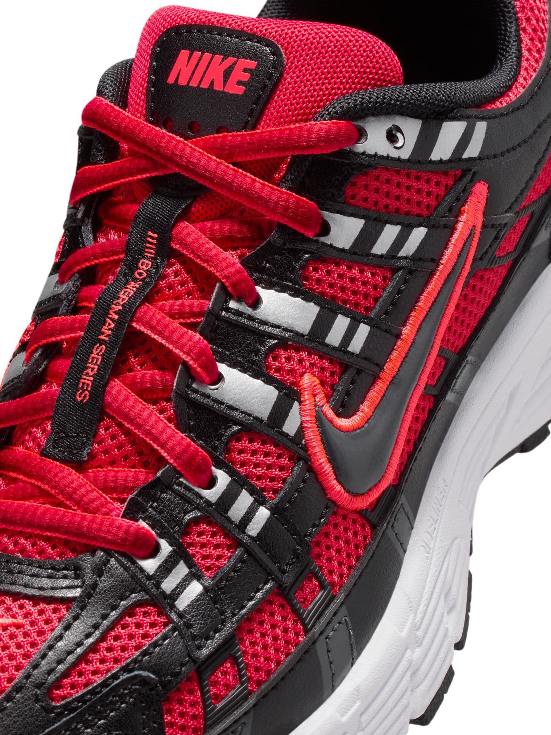 nike p6000 black red