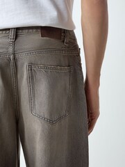Grey Baggy Fit Authentic Washed Jeans - Image 6 of 6