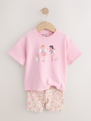 Pink Fairy T-Shirt and Cycle Shorts Set (3mths-7yrs) - Image 5 of 8