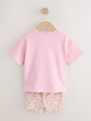 Pink Fairy T-Shirt and Cycle Shorts Set (3mths-7yrs) - Image 6 of 8