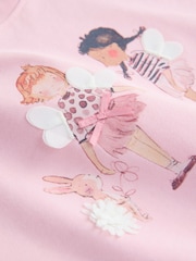 Pink Fairy T-Shirt and Cycle Shorts Set (3mths-7yrs) - Image 7 of 8