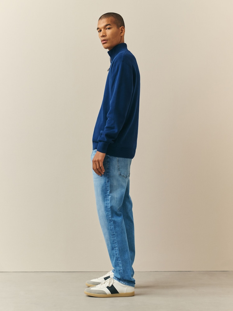 Світло-синій перехресний люк - Одного - Skinny Fit Classic стрейчеві джинси - Image 2 of 9