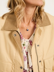 FatFace Harriet Stone Crop Wax Jacket - Image 5 of 6