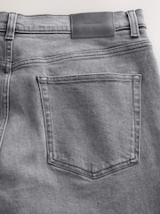 Gri - Croi drept - Denim Blugi prespălat vintage - Imaginea 11 din 11