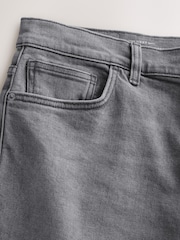 Gri - Croi drept - Denim Blugi prespălat vintage - Imaginea 9 din 11