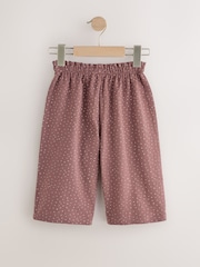 Brown Spot Wide Leg Trousers (3mths-7yrs) - Image 6 of 8