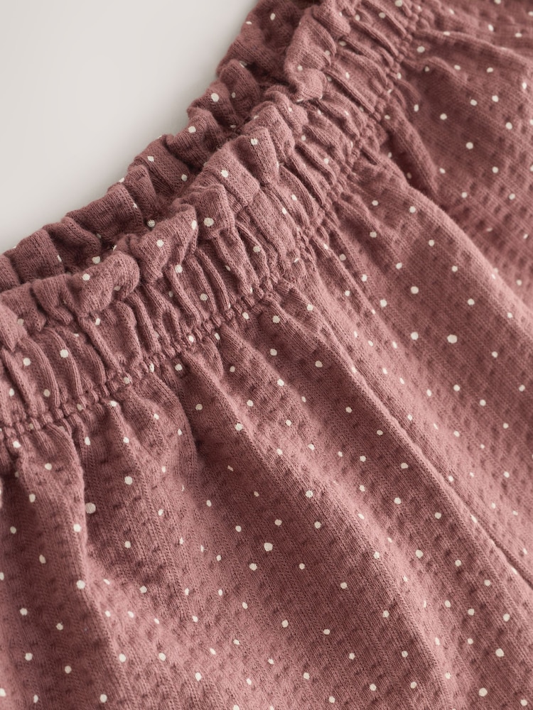 Brown Spot Wide Leg Trousers (3mths-7yrs) - Image 8 of 8