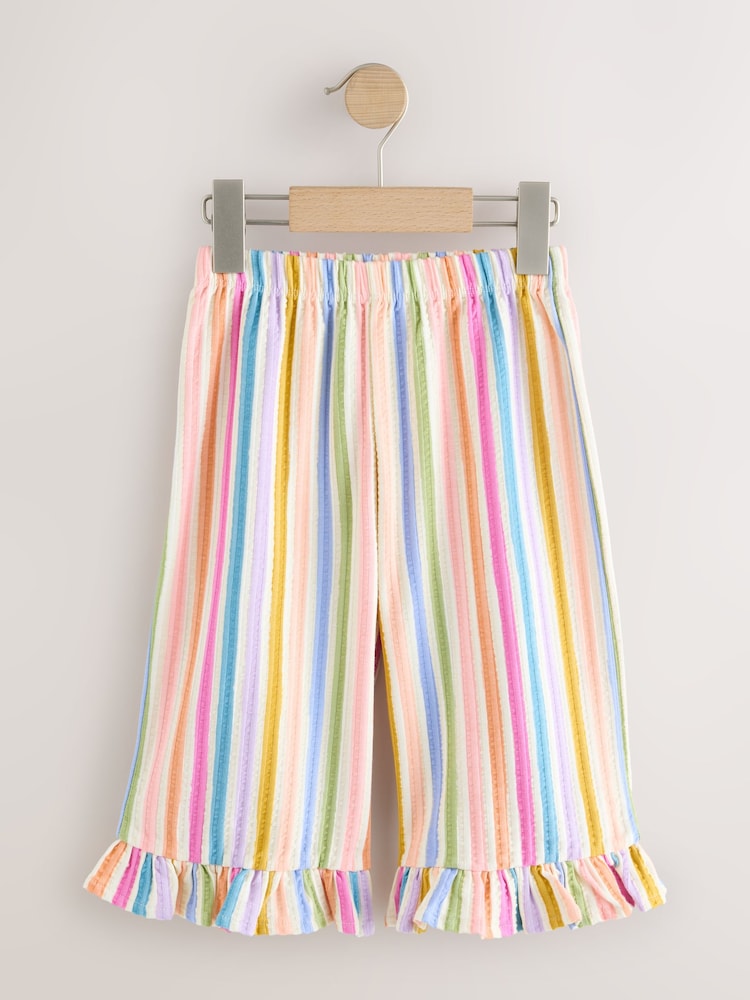 Multi Wide Leg Frill Trousers (3mths-7yrs) - Image 1 of 4