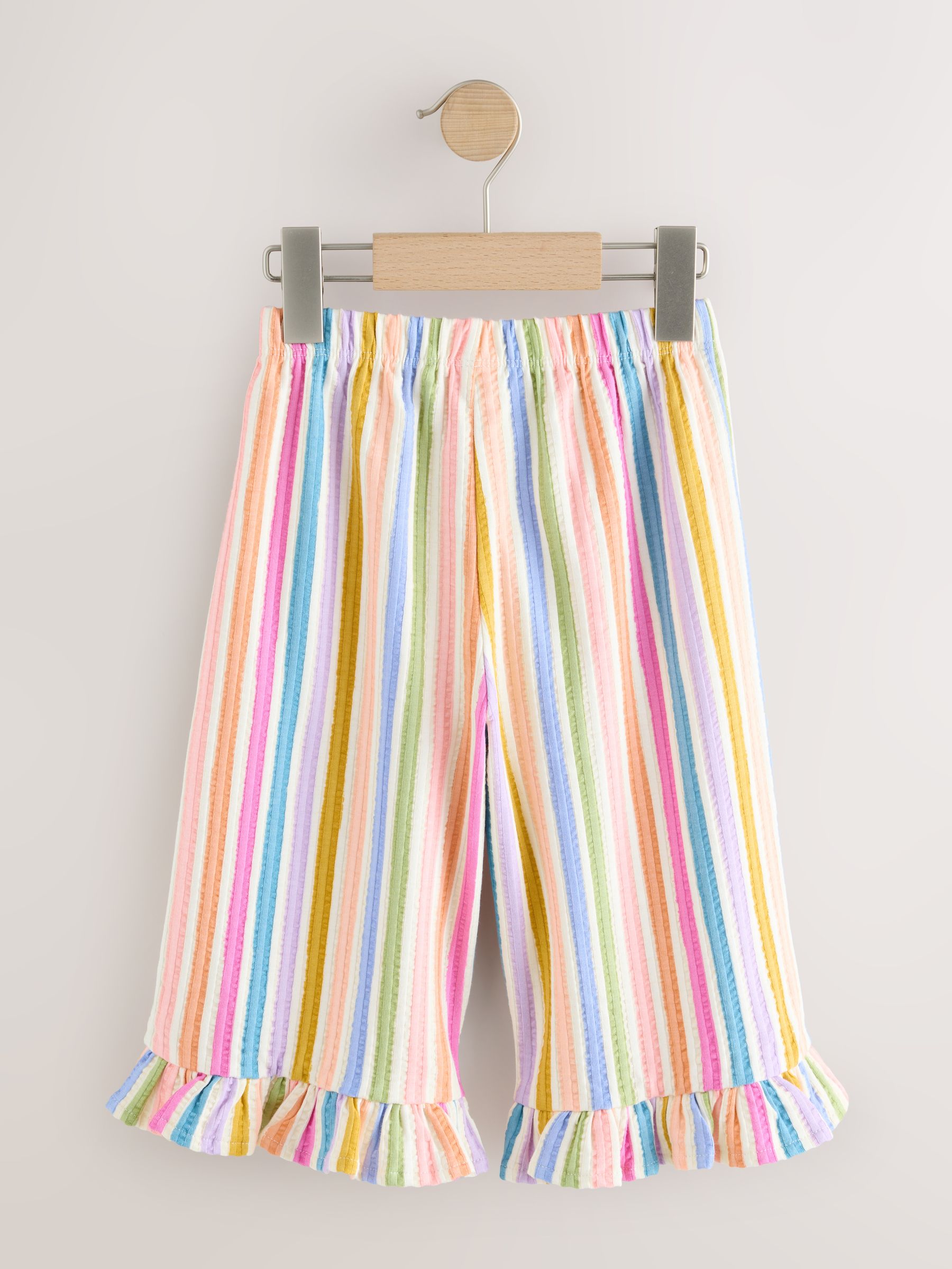 Buy Multi Wide Leg Frill Trousers (3mths-7yrs) from Next USA