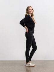 Hatley Cross Over Jumper Black - Image 2 of 4