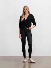 Hatley Cross Over Jumper Black - Image 3 of 4