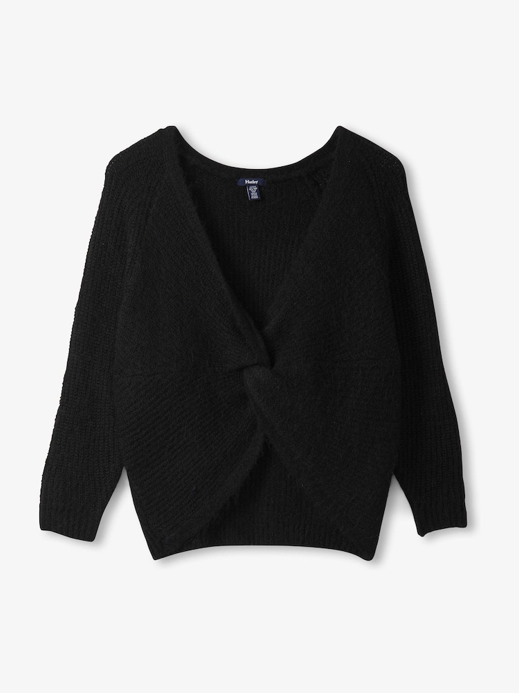Hatley Cross Over Jumper Black - Image 4 of 4 Hatley Cross Over Jumper Black - Image 4 of 4