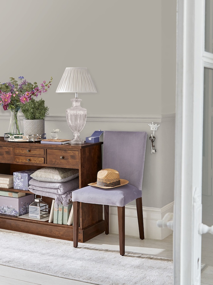 Laura Ashley Pale Dove Grey Matt Emulsion Peel & Stick Paint Sample - Image 1 of 4