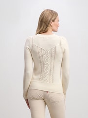 Hatley Natural Phoebe Jumper - Cream - Image 3 of 5