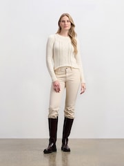 Hatley Natural Phoebe Jumper - Cream - Image 4 of 5