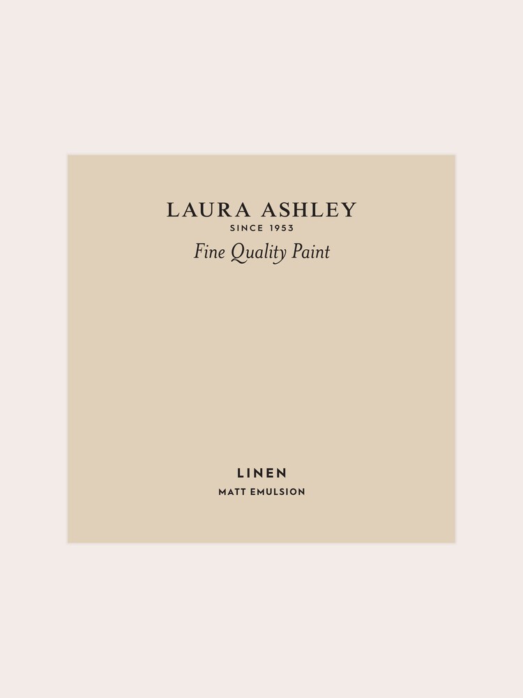 Laura Ashley Linen Matt Emulsion Peel & Stick Paint Sample - Image 2 of 4