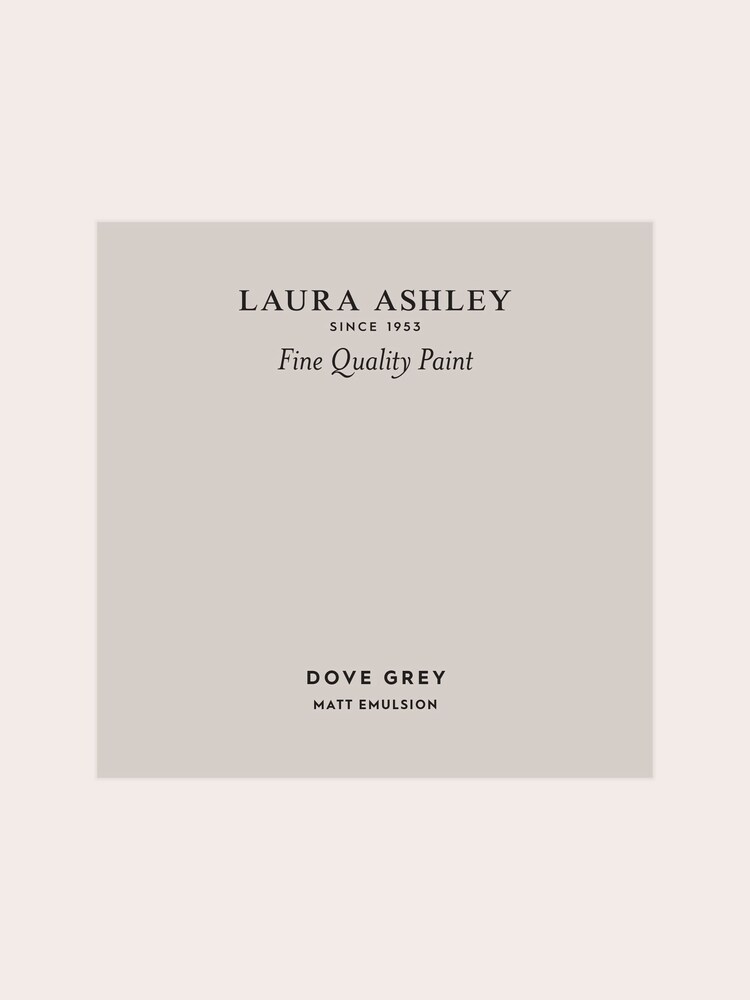 Laura Ashley Dove Grey Matt Emulsion Peel & Stick Paint Sample - Image 2 of 4 Laura Ashley Dove Grey Matt Emulsion Peel & Stick Paint Sample - Image 2 of 4