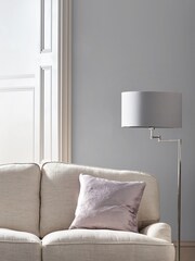 Laura Ashley Sugared Grey Matt Emulsion Peel & Stick Paint Sample - Image 1 of 4