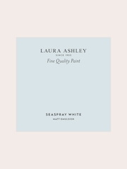 Laura Ashley Seaspray White Matt Emulsion Peel & Stick Paint Sample - Image 2 of 4