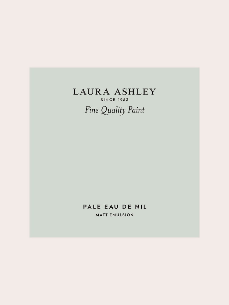 Laura Ashley Pale Eau de Nil Matt Emulsion Peel & Stick Paint Sample - Image 2 of 4
