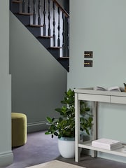 Laura Ashley Grey Green Matt Emulsion Peel & Stick Paint Sample - Image 1 of 4