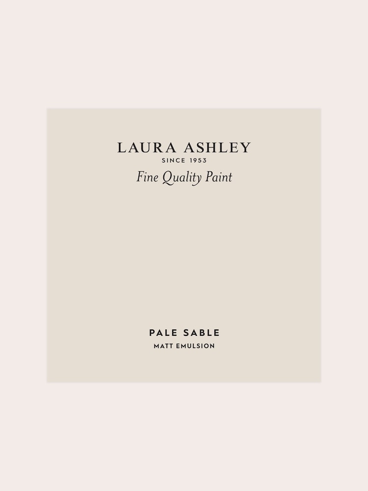 Laura Ashley Pale Sable Matt Emulsion Peel & Stick Paint Sample - Image 4 of 4