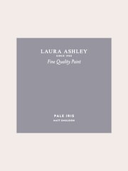 Laura Ashley Pale iris Matt Emulsion Peel & Stick Paint Sample - Image 2 of 4