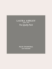 Laura Ashley Pale Charcoal Matt Emulsion Peel & Stick Paint Sample - Image 2 of 4
