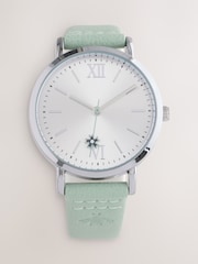 Mint Green Bee Embossed Watch - Image 1 of 3