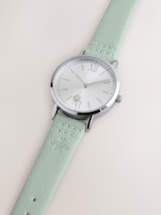 Mint Green Bee Embossed Watch - Image 3 of 3