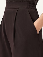AllSaints Red Aleida Wide Leg Trousers - Image 6 of 8