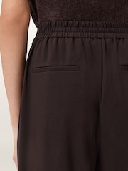 AllSaints Red Aleida Wide Leg Trousers - Image 7 of 8